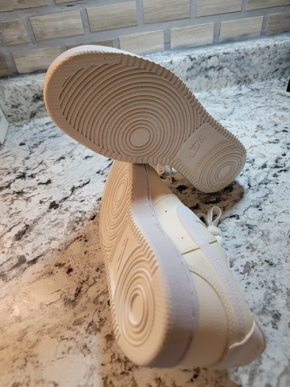 Nike Court Vision Low Kid's Sneakers (Size 7.5)